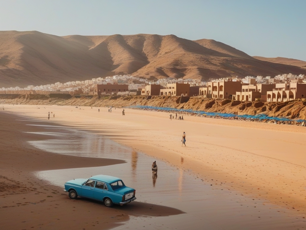 Les belles plages marocaines en voiture